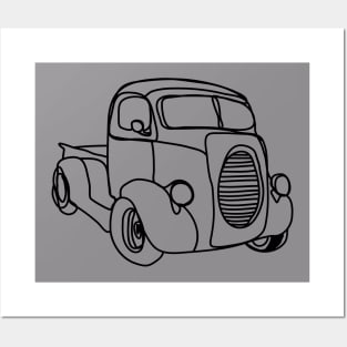 Pick Up Vintage Cars American Cars Posters and Art